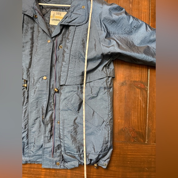 Vintage Women’s S Towne by London Fog Blue Quilted Jacket with Removable Lining - Picture 10 of 10